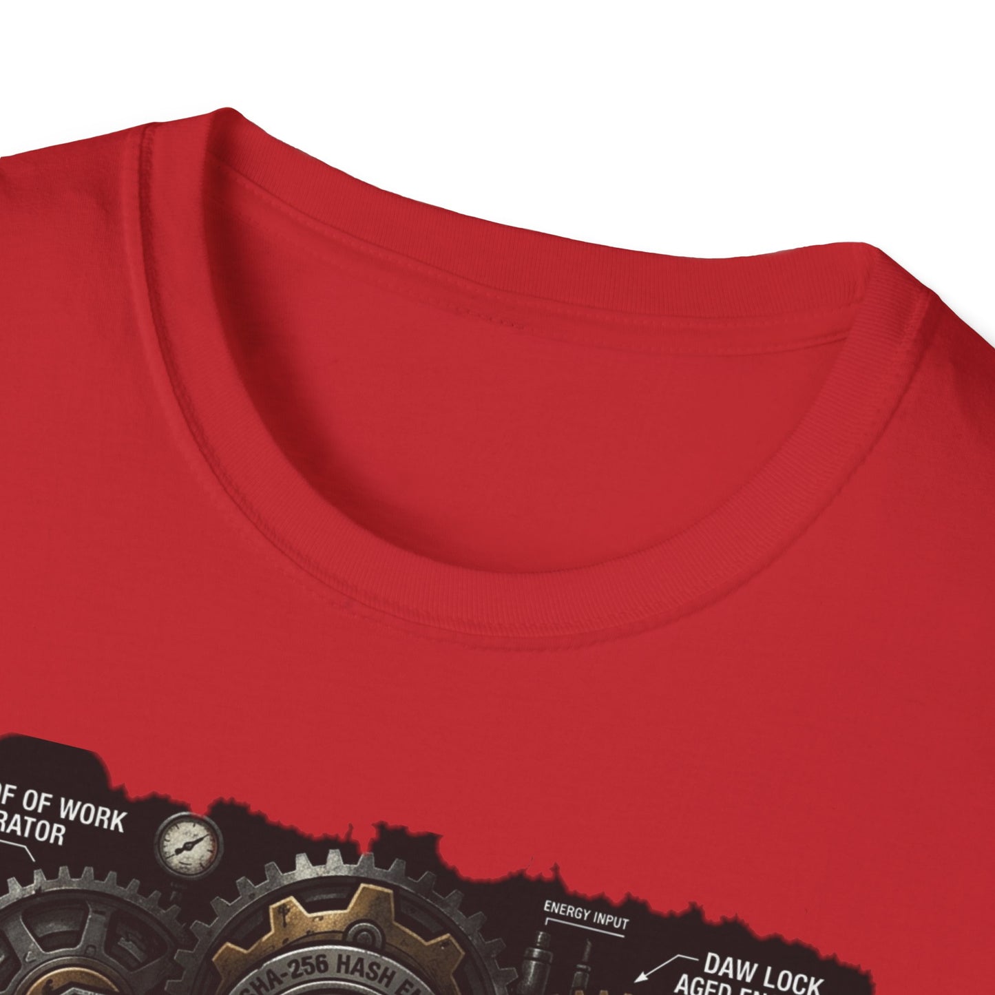Bitcoin Proof of Work T-Shirt — Crypto Miner Vintage Graphic Tee