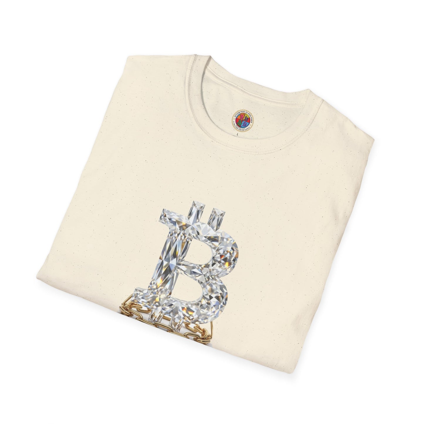 Bitcoin Diamond Forever Graphic Tee | Unisex Softstyle T-Shirt