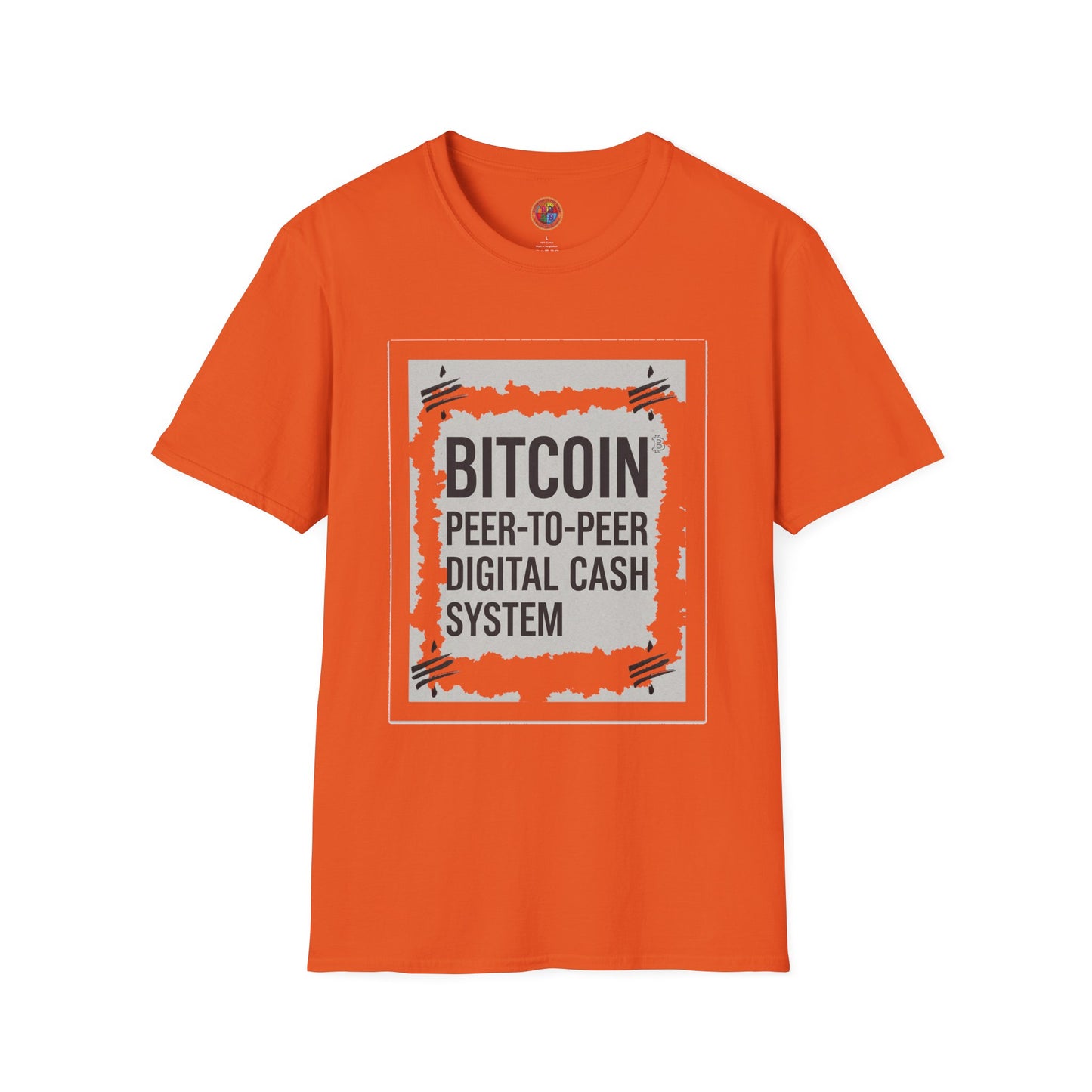 Bitcoin Peer-to-Peer Digital Cash System T-Shirt