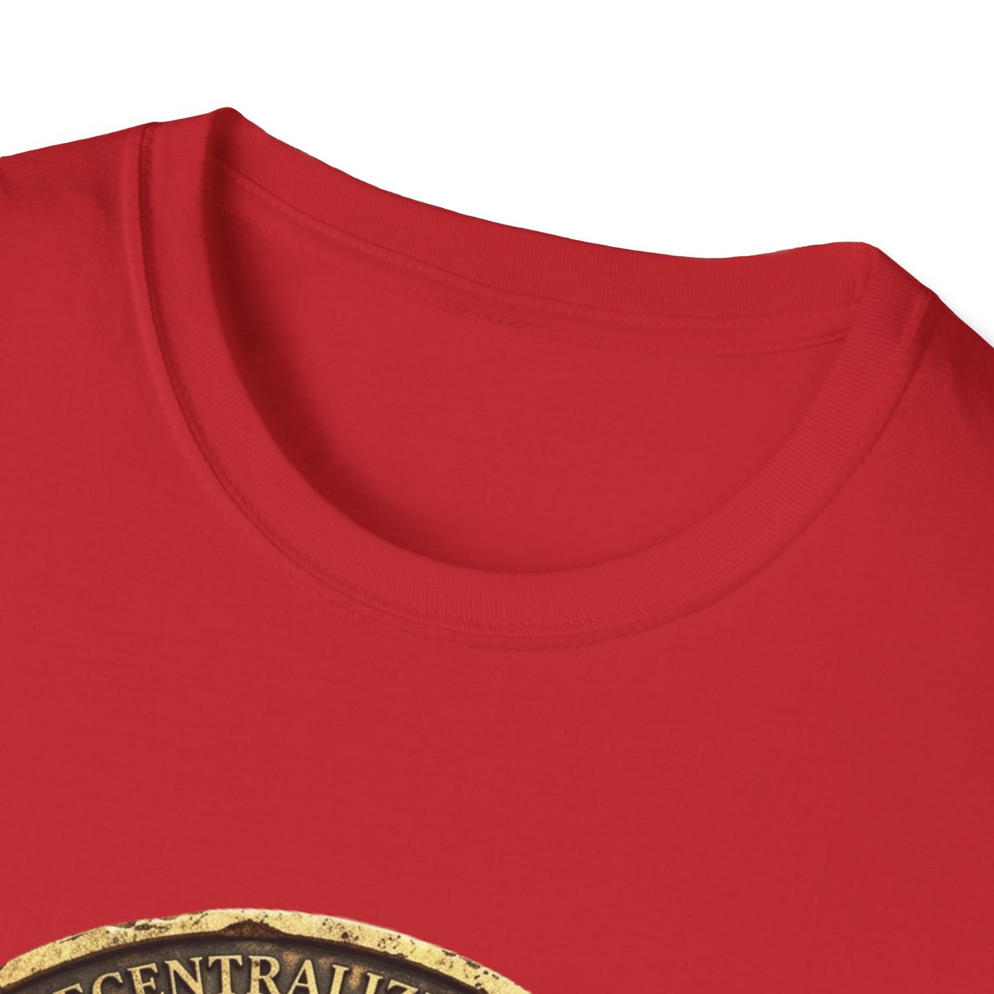 Bitcoin Coin Graphic T-Shirt — Vintage Gold Crypto Tee for Bitcoin Fans