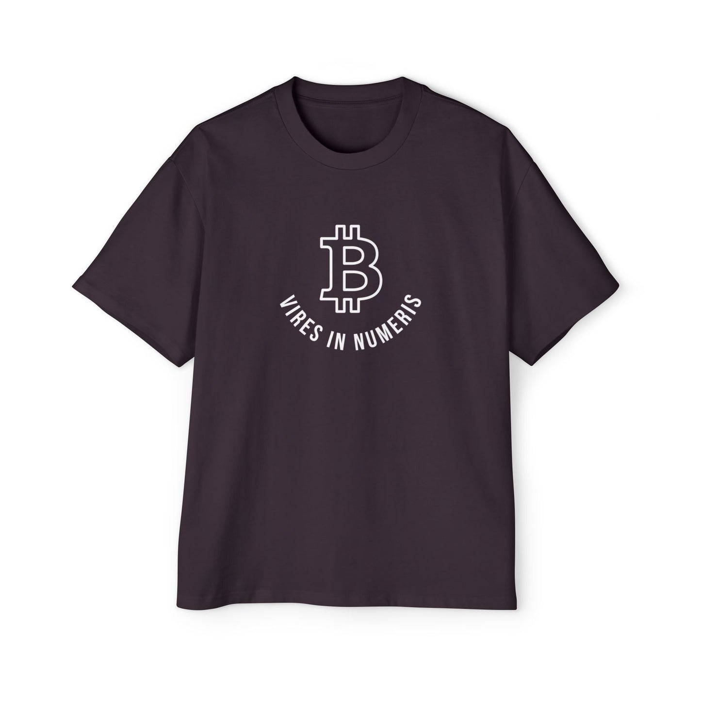 Bitcoin Maxis Tee — "Vires in Numeris" Code Graphic