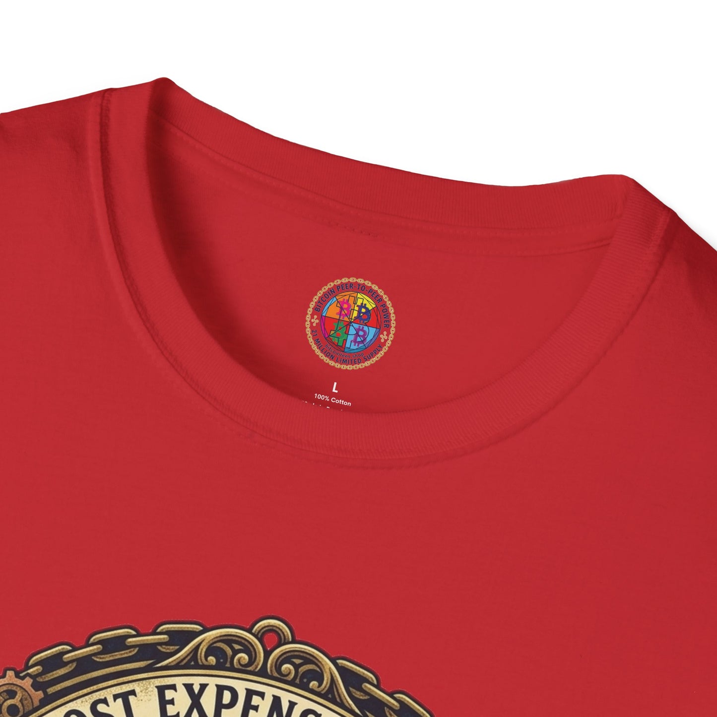 Bitcoin Vintage Key & Vault T-Shirt — "Secure Yours" Cryptocurrency Graphic Tee