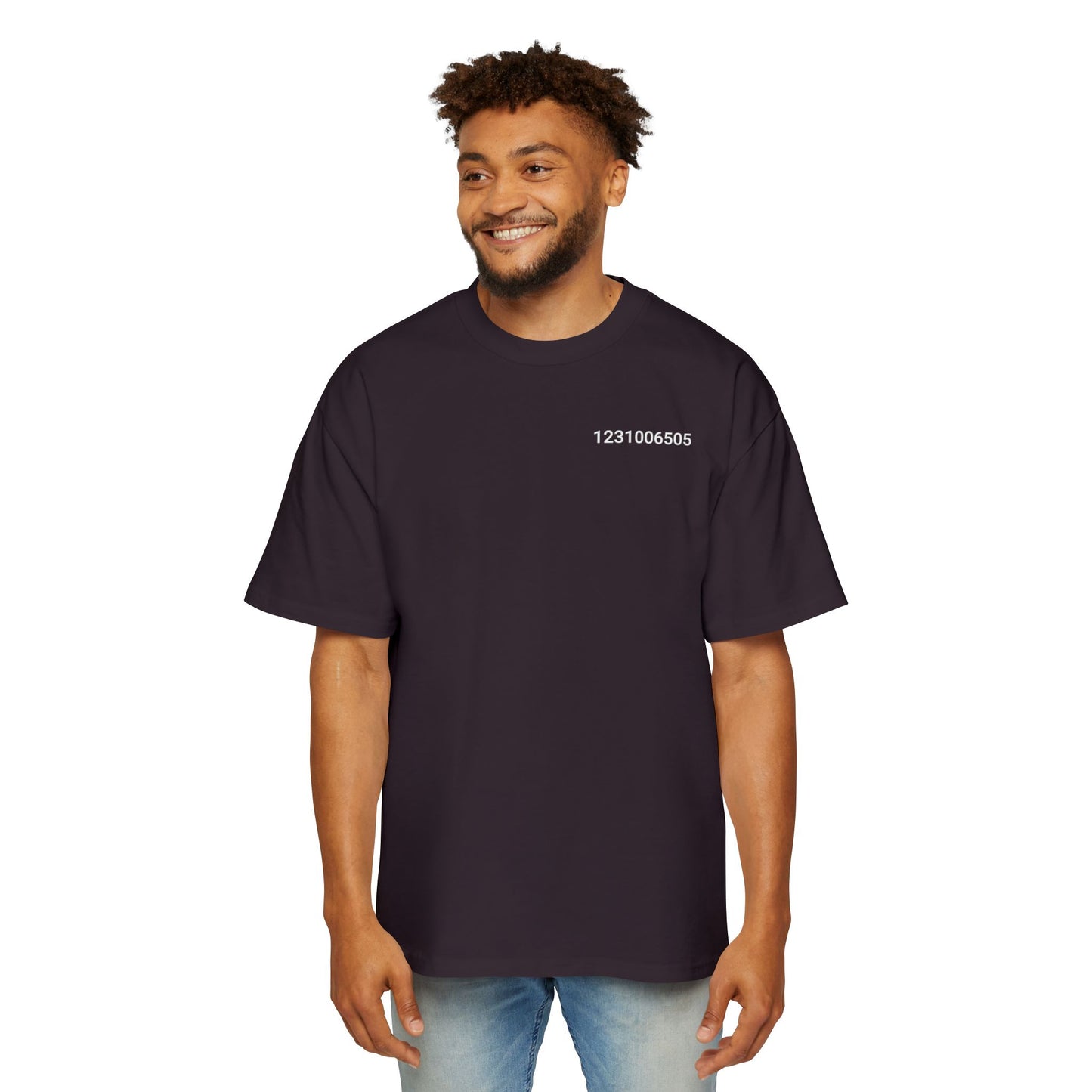 Genesis Block Unix 1231006505 Timestamp Men's Tee — Bitcoin History Timestamp T-Shirt