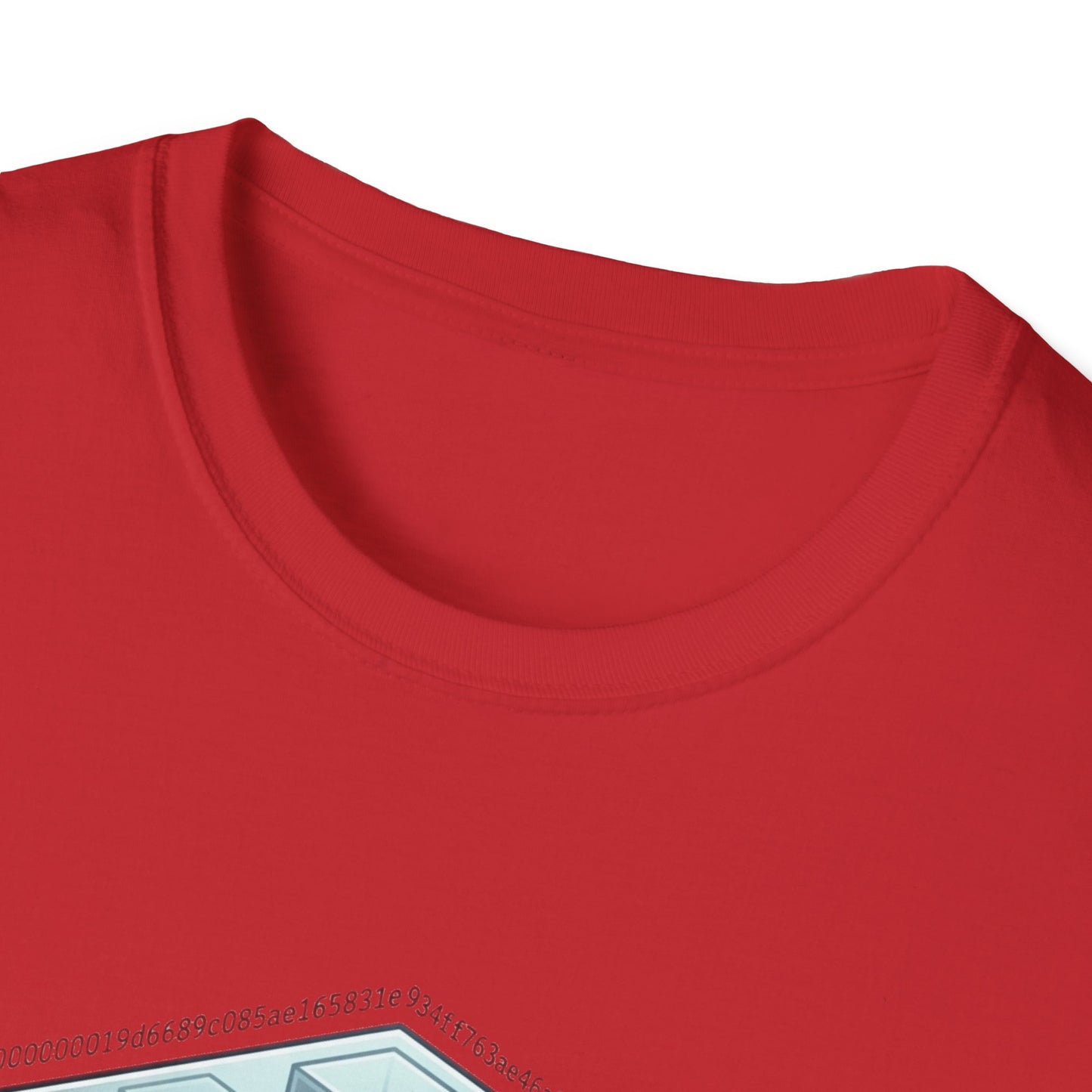T-Shirt — The Genesis Block Bitcoin Graphic Tee (Cryptocurrency Miner Design)