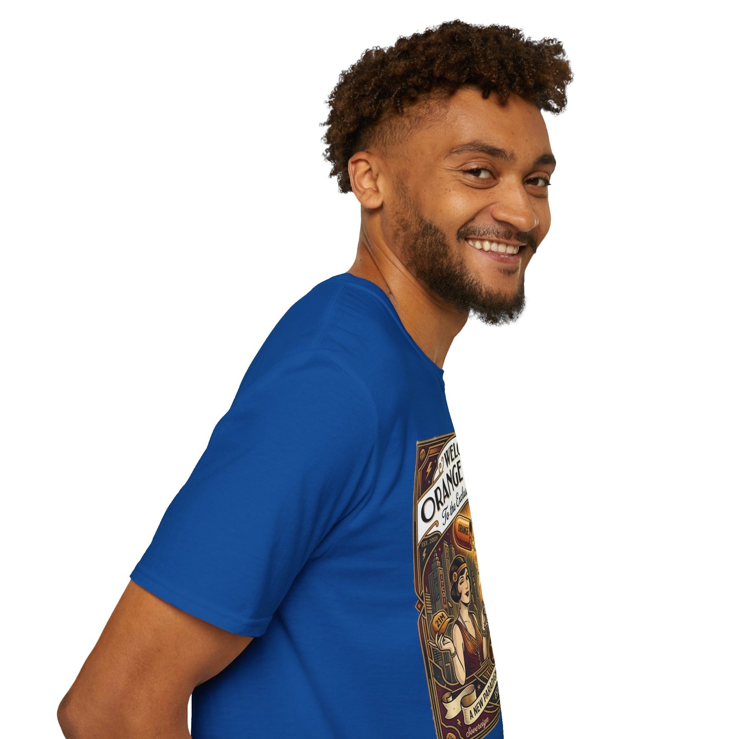 Vintage 'Welcome Orange Pill' T-Shirt — Retro Apothecary Graphic Tee