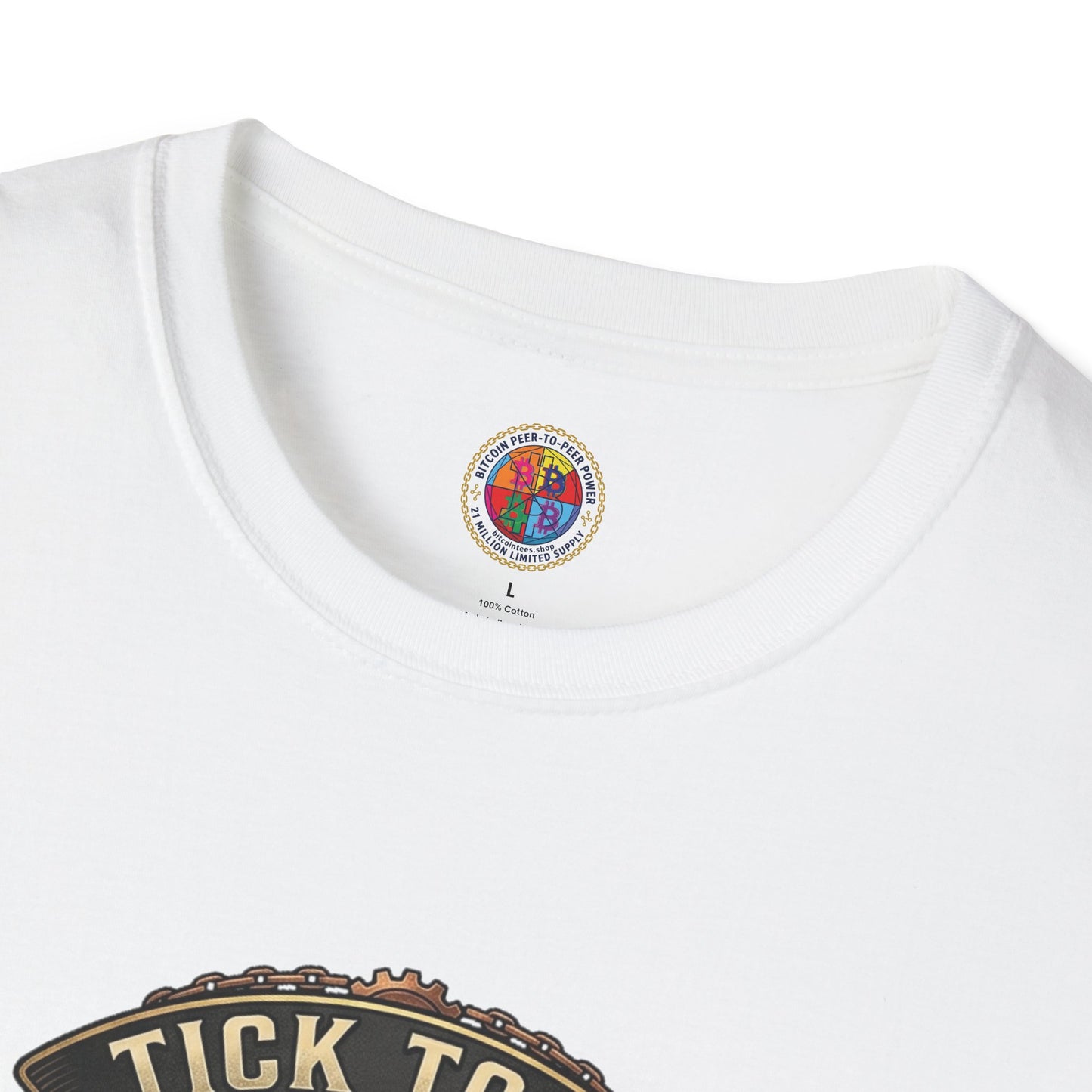 Bitcoin 'Tick Tock Next Block' T-Shirt