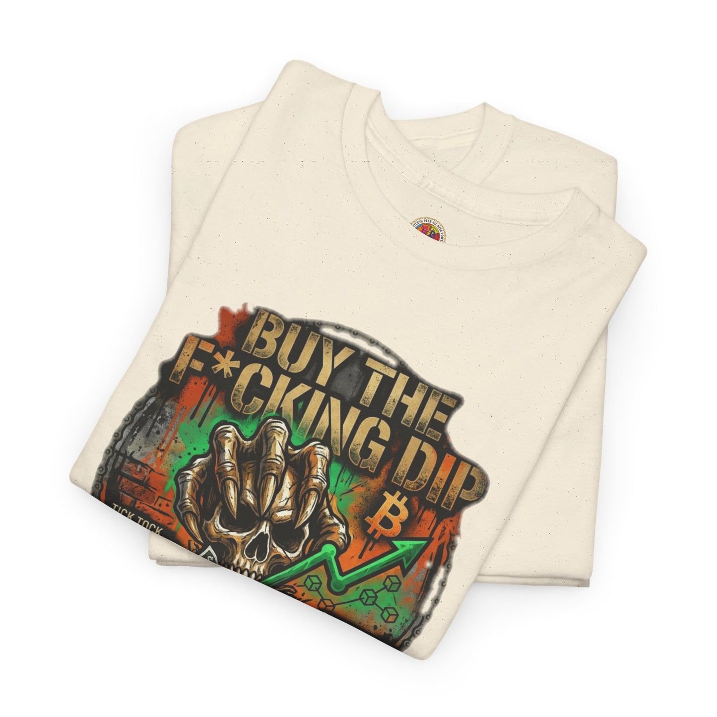 Buy The F*cking Dip Graphic Tee — Stock Market Crypto HODL Trading Shirt