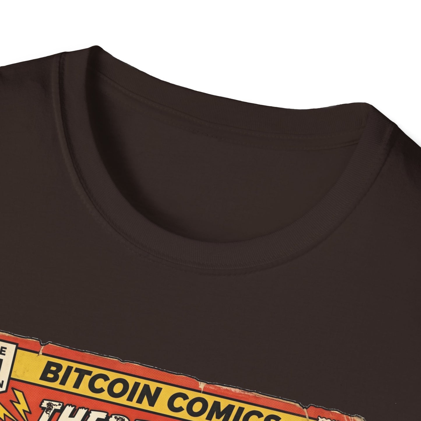 Bitcoin Comics Retro T-Shirt — "There Is No Second Best!" Vintage Crypto Tee