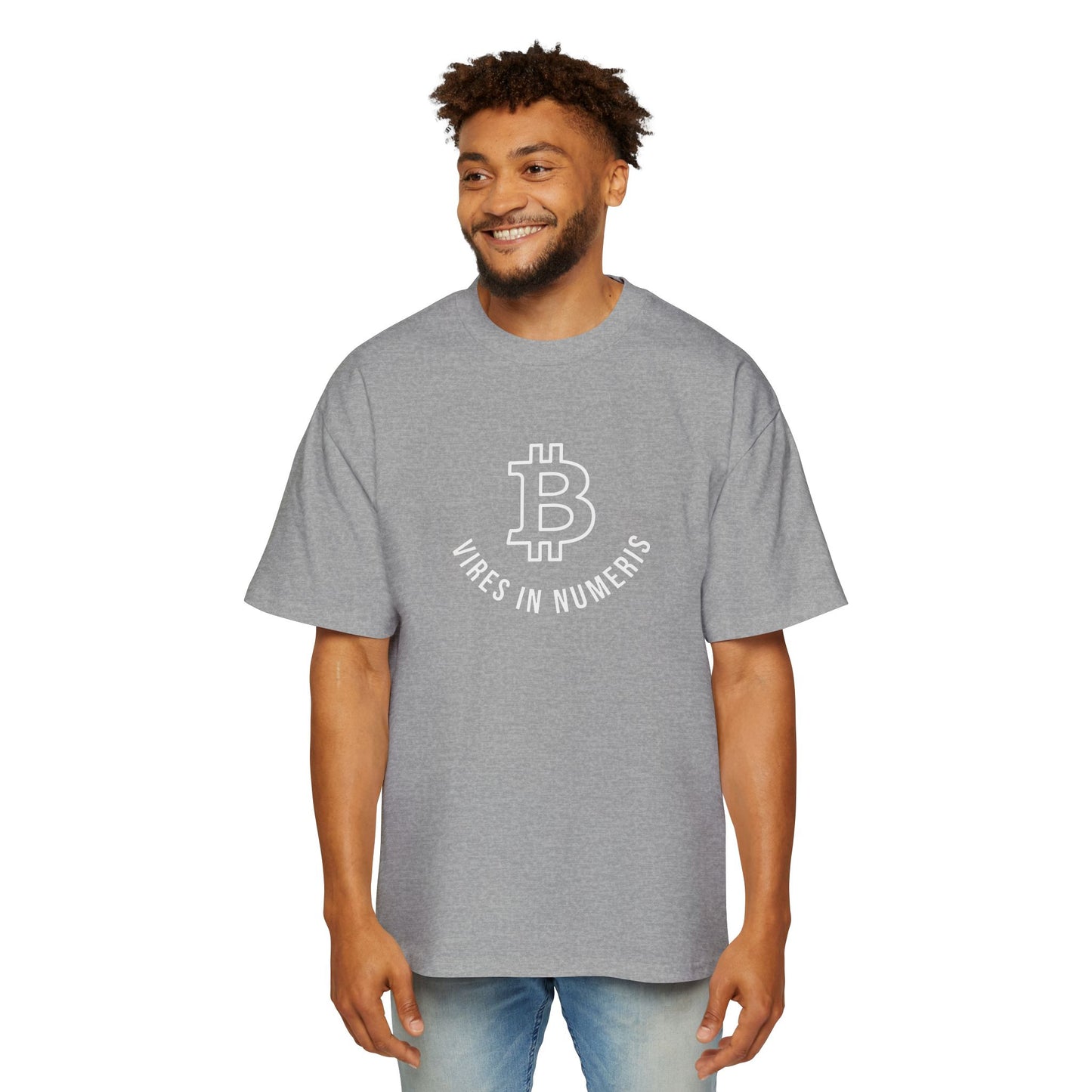 Bitcoin Maxis Tee — "Vires in Numeris" Code Graphic