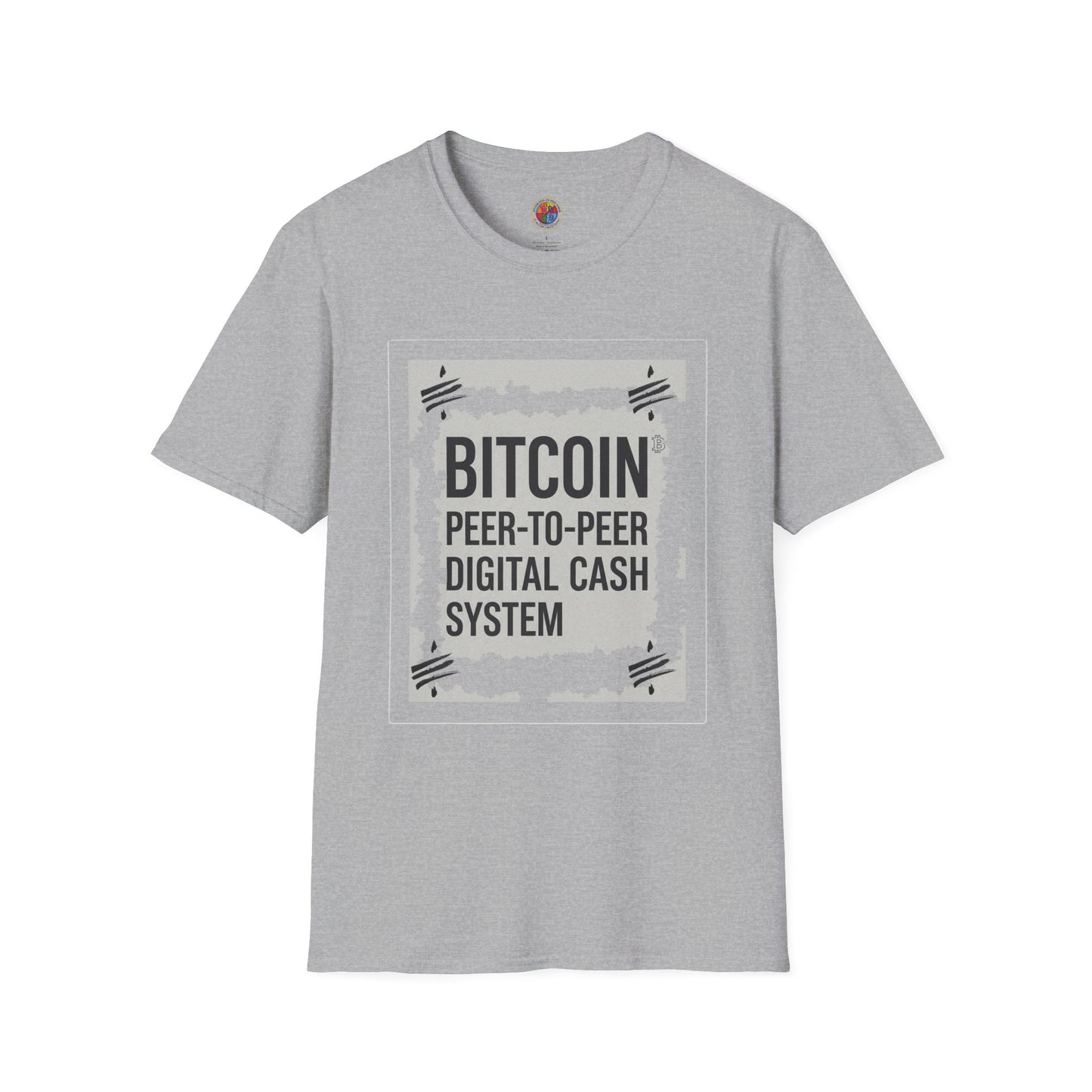 Bitcoin Peer-to-Peer Digital Cash System T-Shirt