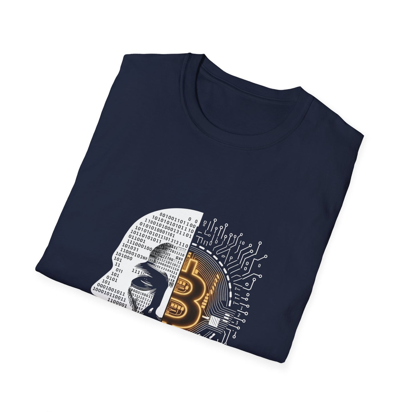 Think Decentralized Bitcoin T-Shirt — Crypto Tech Graphic Tee