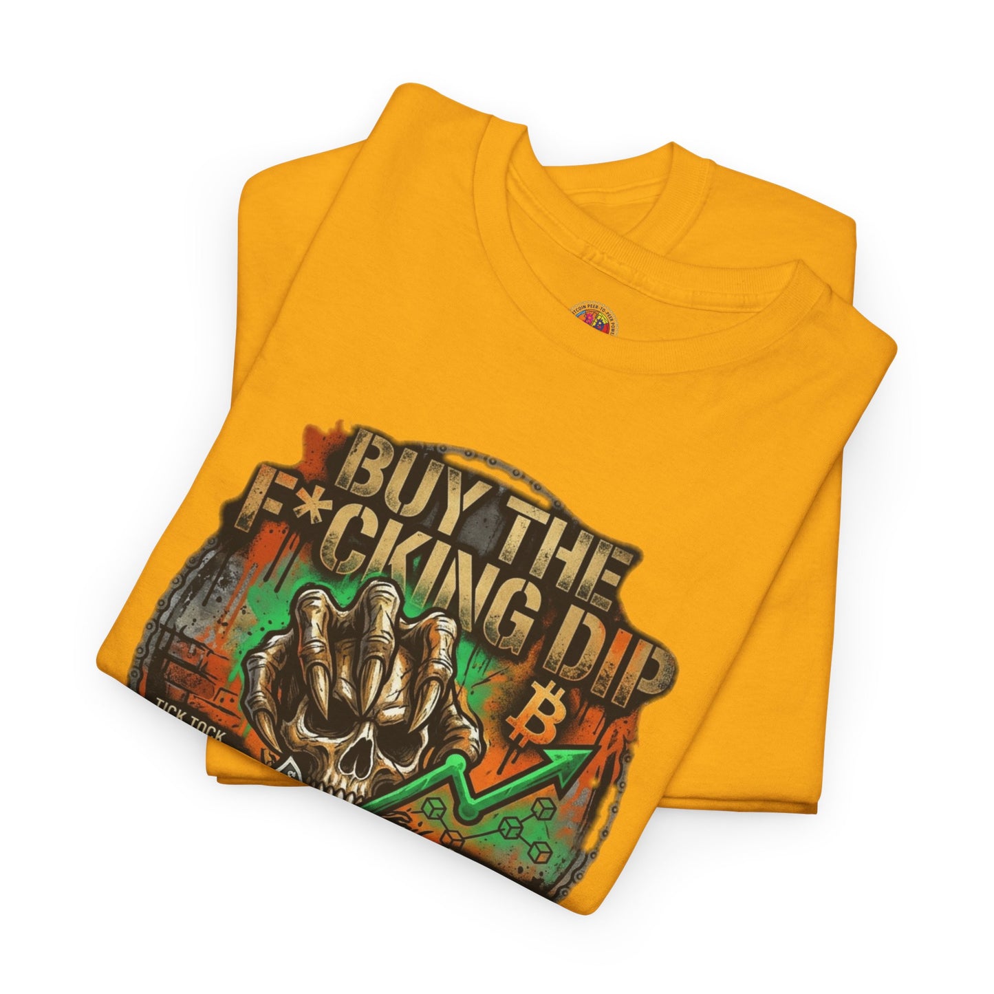 Buy The F*cking Dip Graphic Tee — Stock Market Crypto HODL Trading Shirt