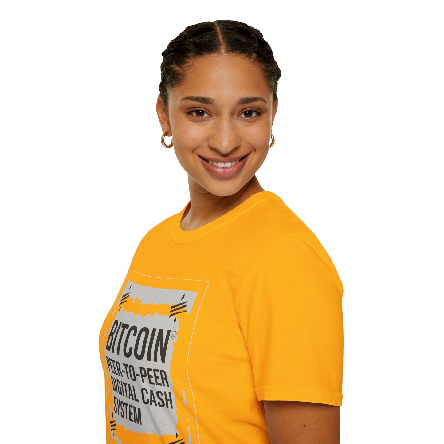 Bitcoin Peer-to-Peer Digital Cash System T-Shirt