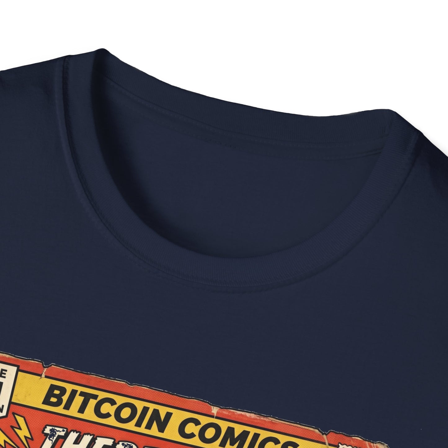 Bitcoin Comics Retro T-Shirt — "There Is No Second Best!" Vintage Crypto Tee