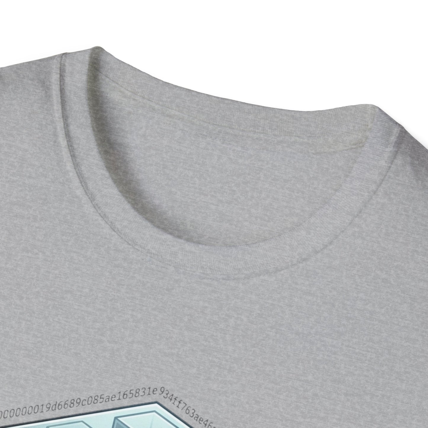 T-Shirt — The Genesis Block Bitcoin Graphic Tee (Cryptocurrency Miner Design)