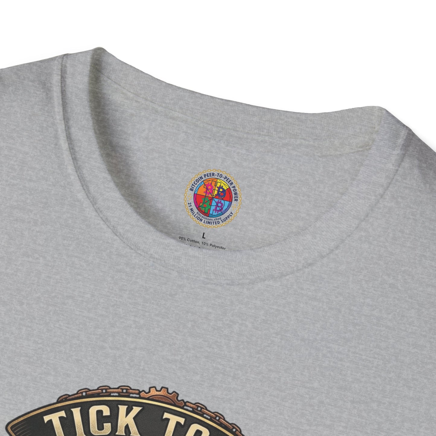 Bitcoin 'Tick Tock Next Block' T-Shirt