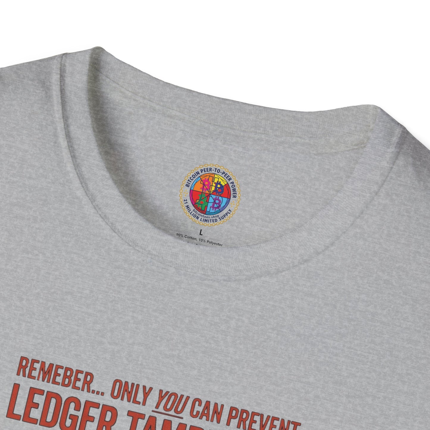 Smokey the Bear Bitcoin T-Shirt — Decentralization Design