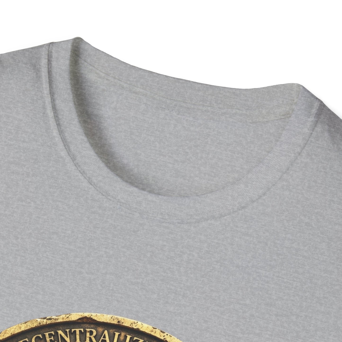 Bitcoin Coin Graphic T-Shirt — Vintage Gold Crypto Tee for Bitcoin Fans