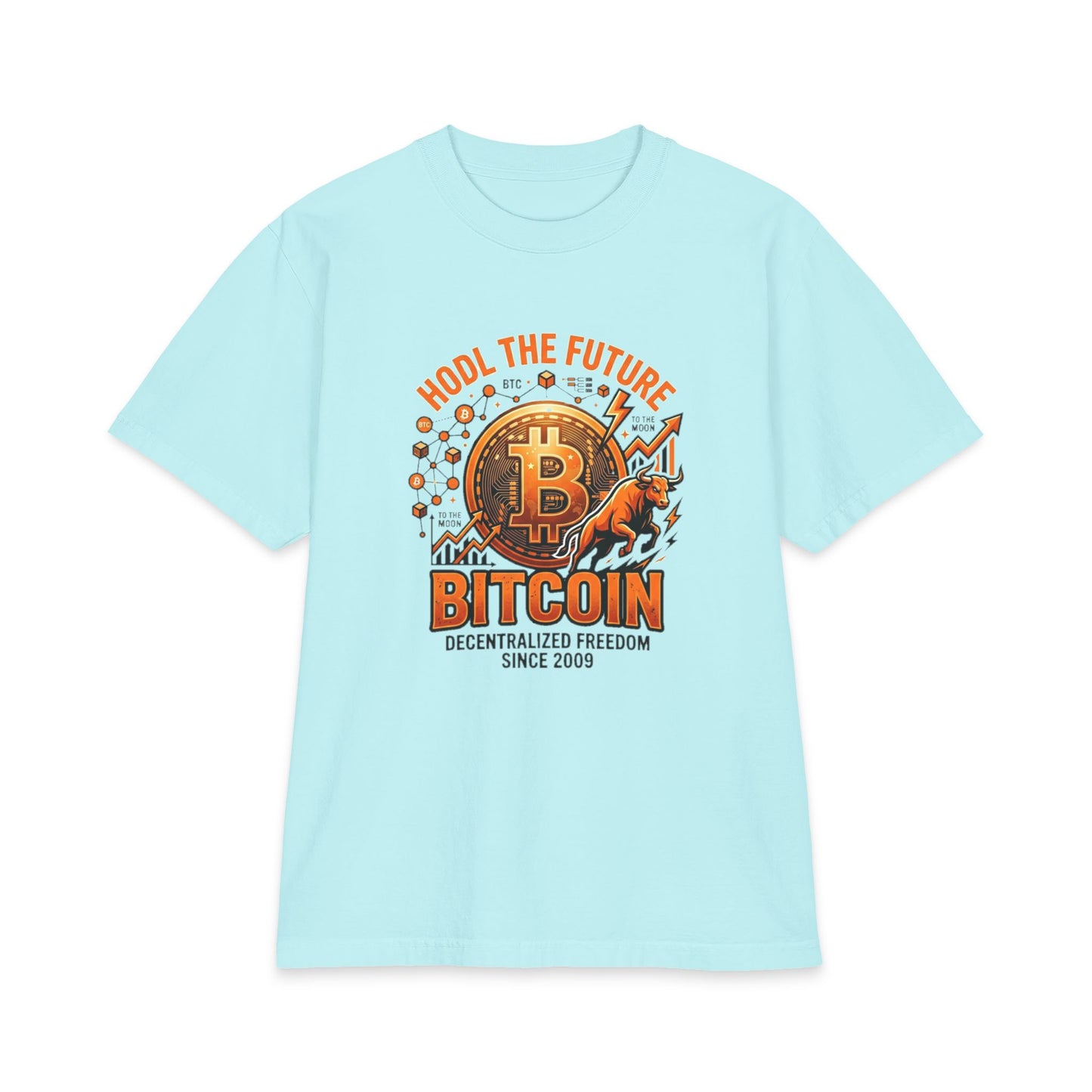Bitcoin HODL T-Shirt — 'HODL The Future' Decentralized Freedom Tee