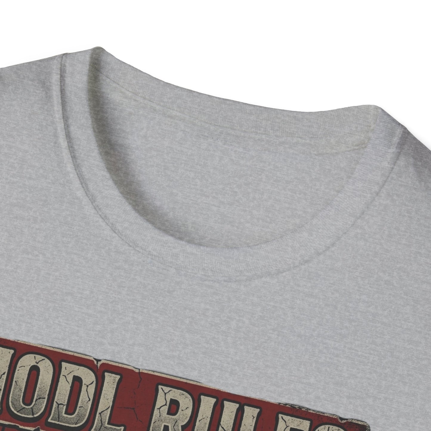 HODL Rules Bitcoin T-Shirt — Crypto Hodler Poster Graphic Tee