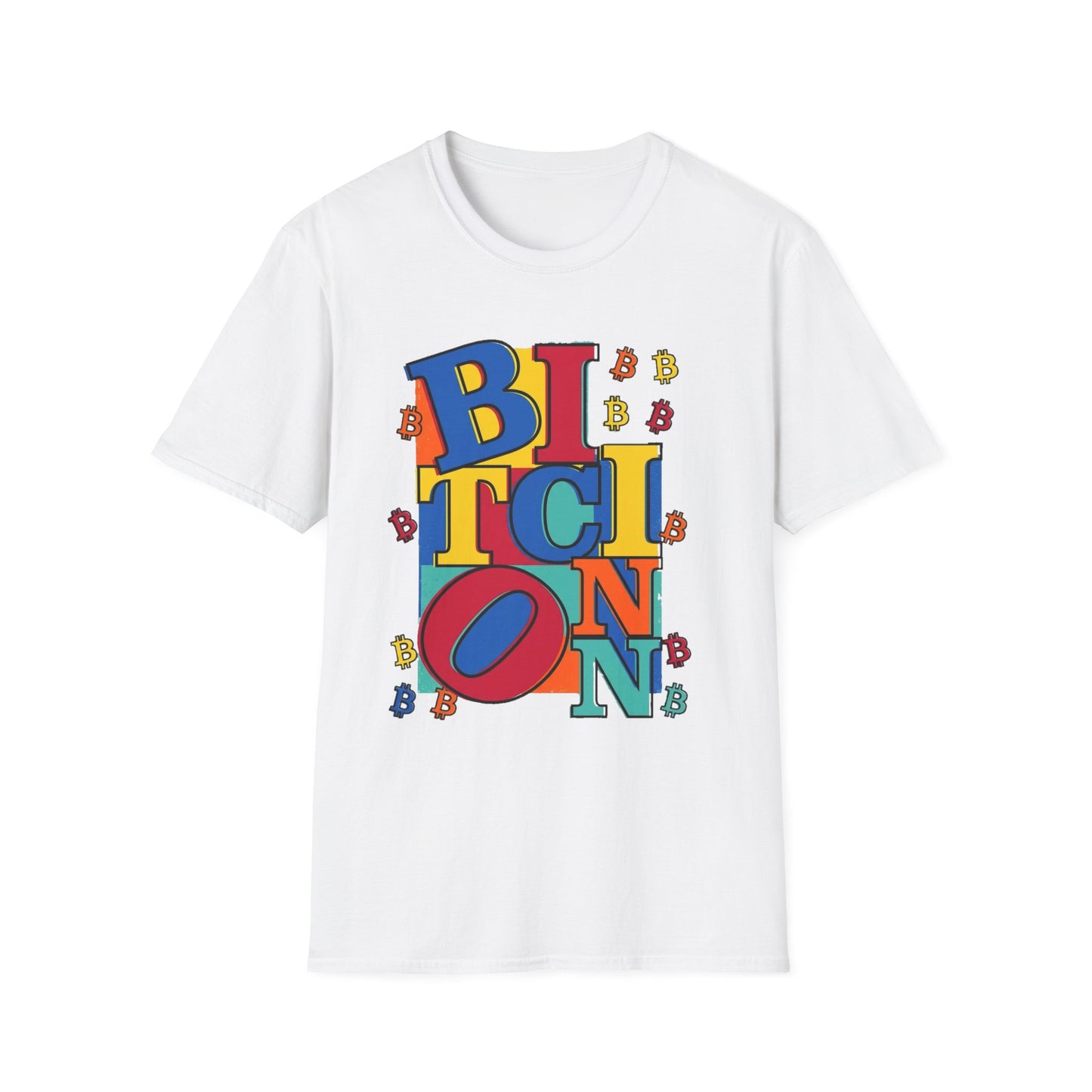 Bitcoin Retro Block T-Shirt