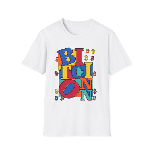 Bitcoin Retro Block T-Shirt