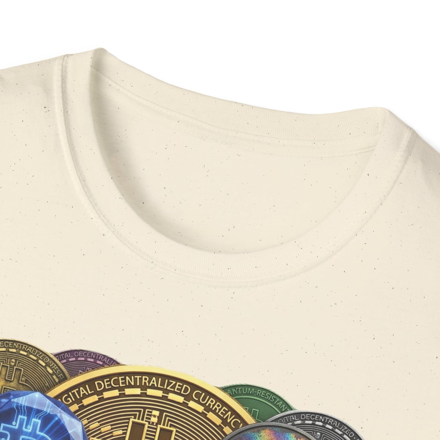 Bitcoin Crypto Coins Graphic T‑Shirt — Cryptocurrency Investor Tee