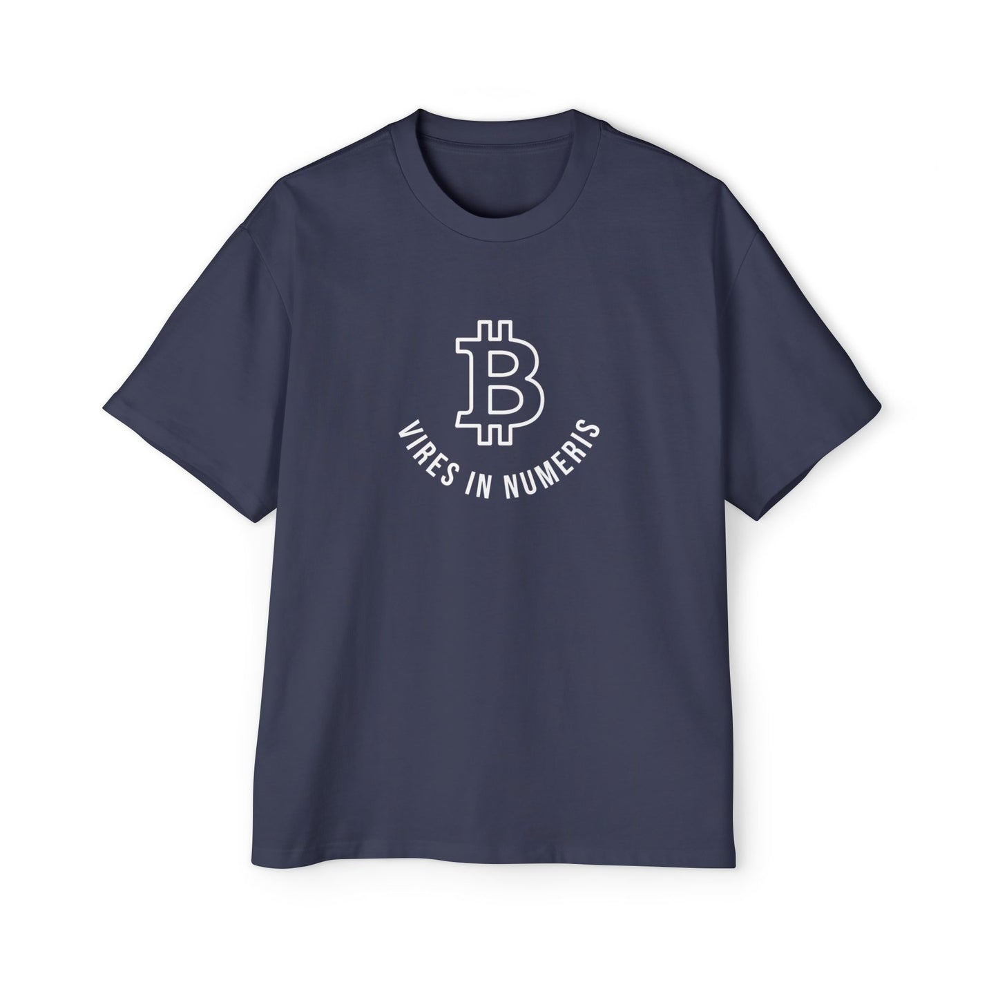 Bitcoin Maxis Tee — "Vires in Numeris" Code Graphic