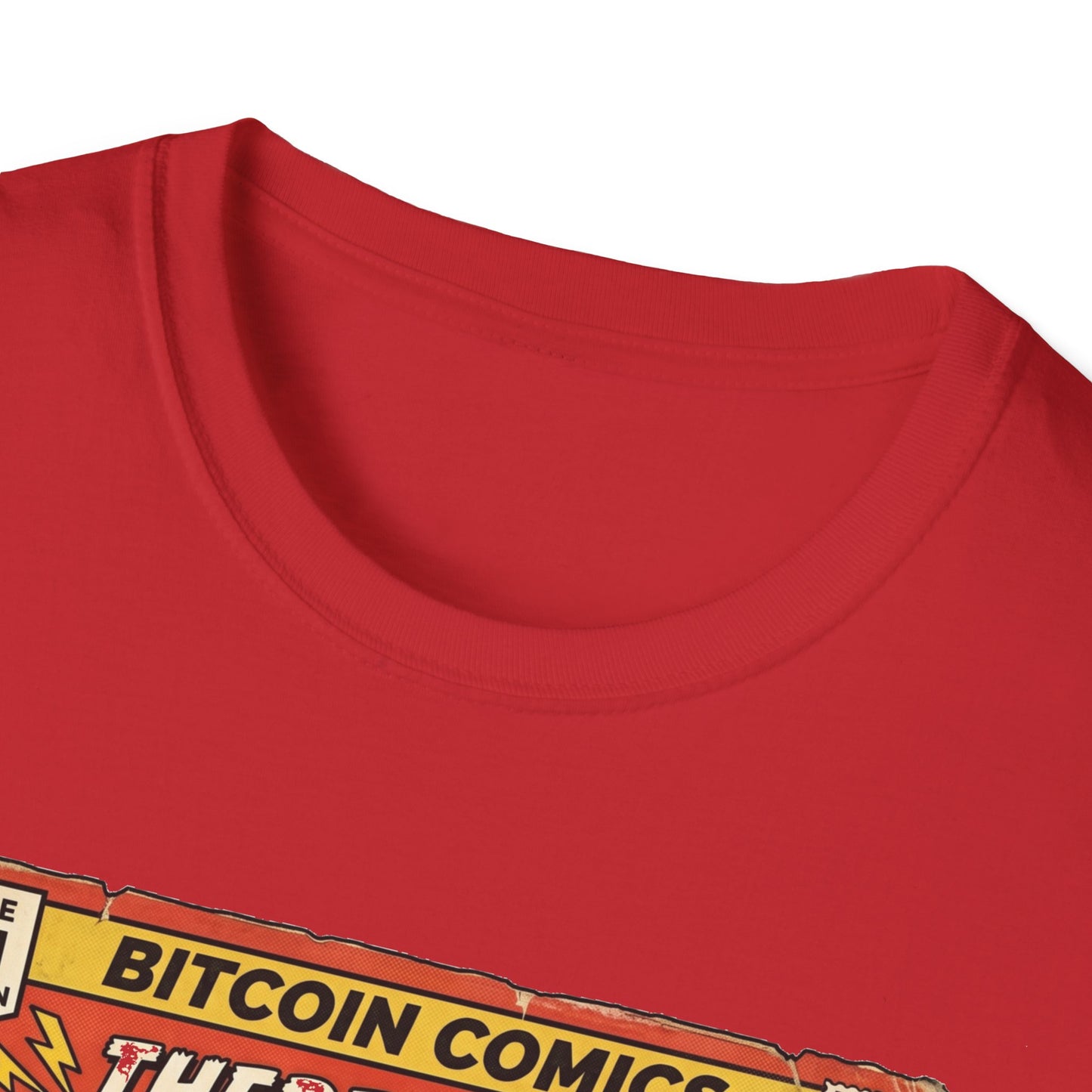 Bitcoin Comics Retro T-Shirt — "There Is No Second Best!" Vintage Crypto Tee