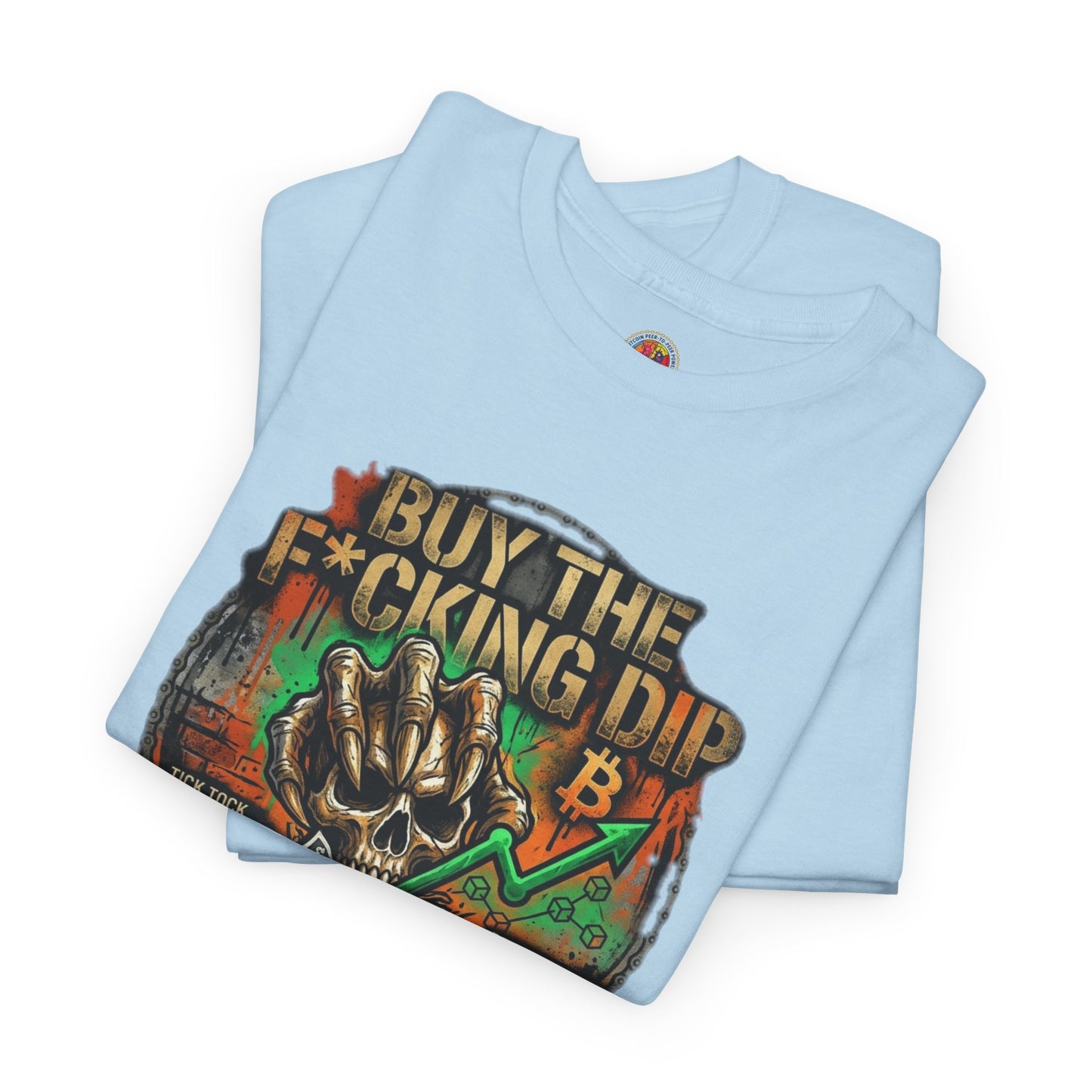 Buy The F*cking Dip Graphic Tee — Stock Market Crypto HODL Trading Shirt