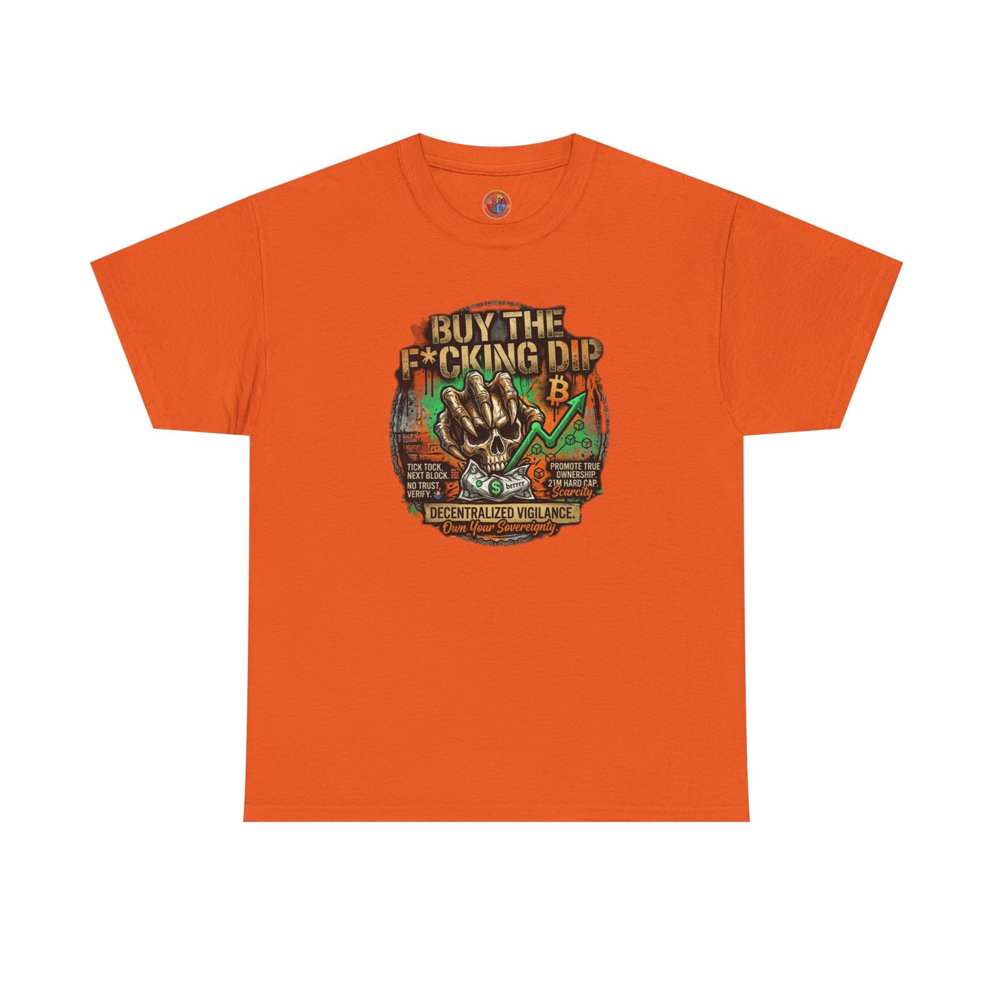 Buy The F*cking Dip Graphic Tee — Stock Market Crypto HODL Trading Shirt