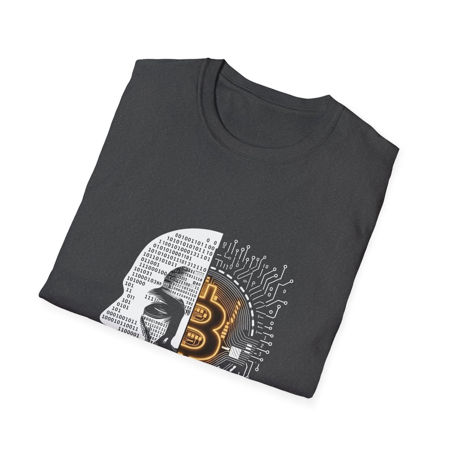 Think Decentralized Bitcoin T-Shirt — Crypto Tech Graphic Tee