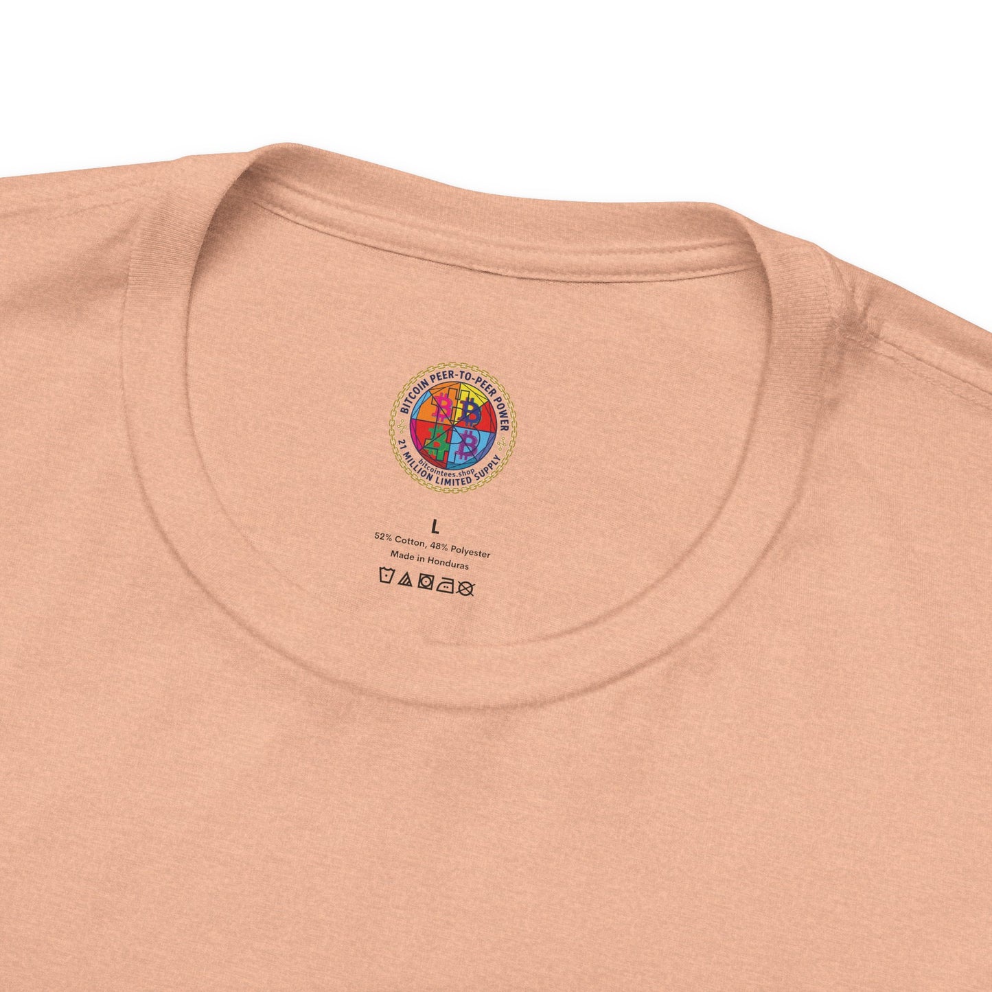 Bitcoin Growth Cartoon Tee — Crypto Stairs Illustration T-Shirt