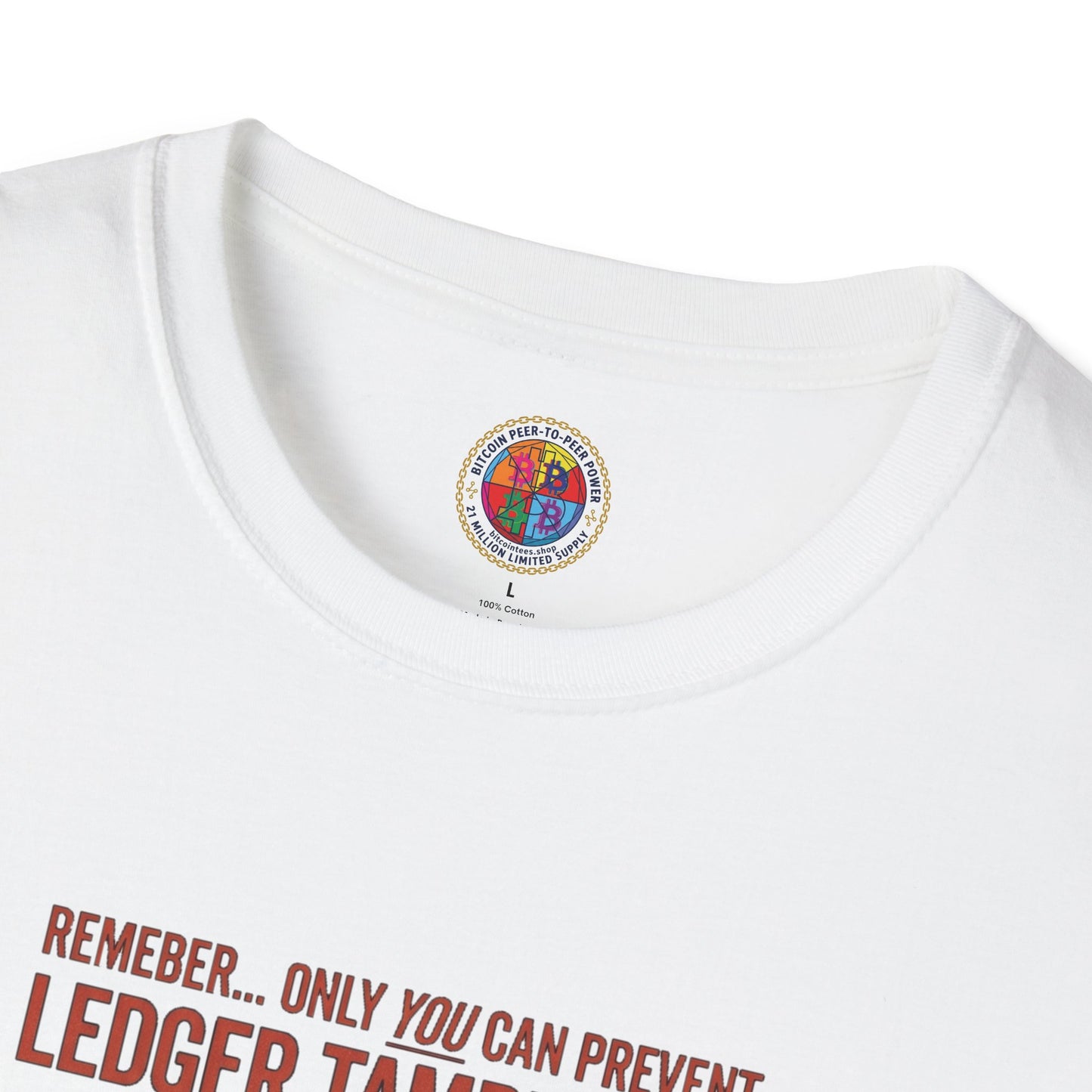 Smokey the Bear Bitcoin T-Shirt — Decentralization Design