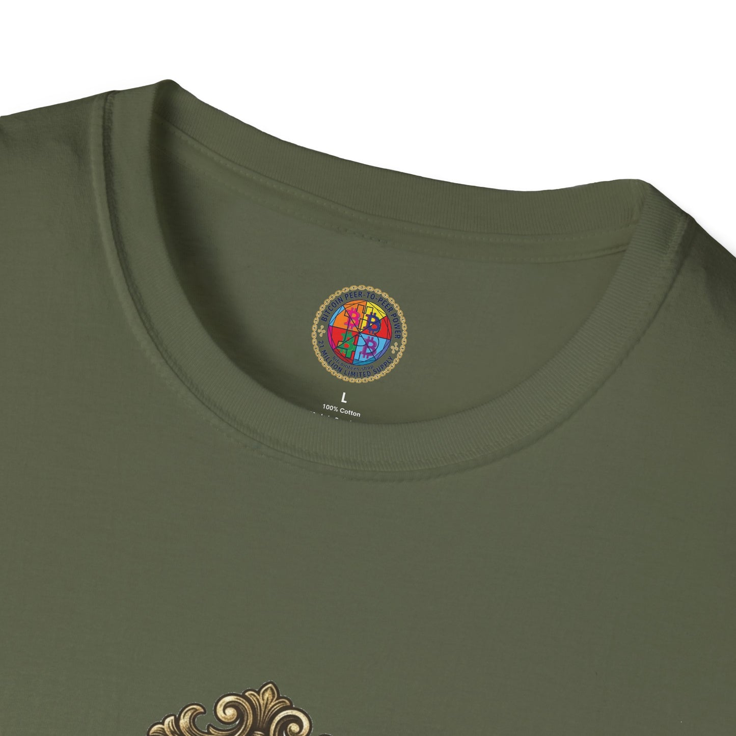 Bitcoin Is The Key Graphic T-Shirt — Vintage Key Crypto Tee