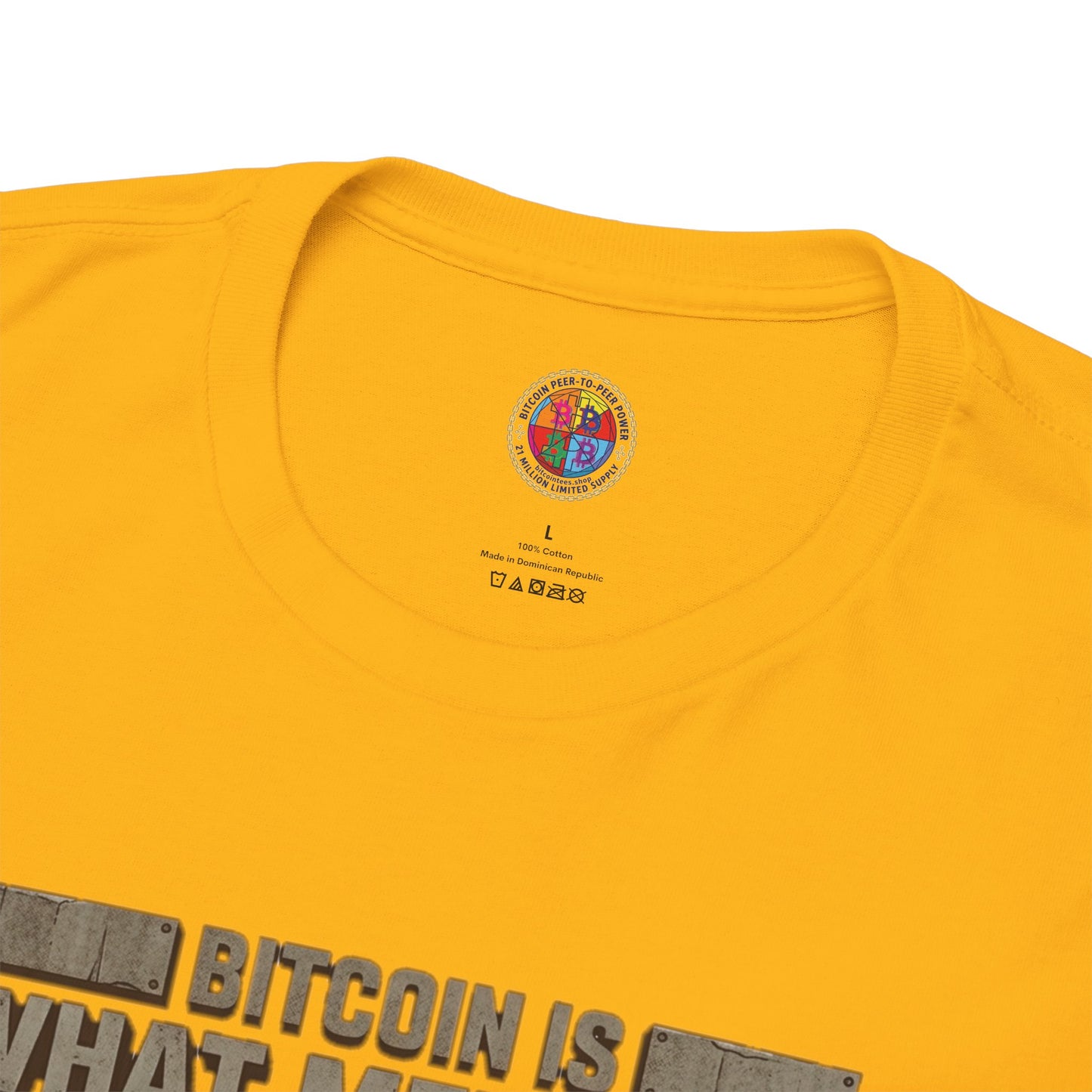 Bitcoin Mercury Effect T-Shirt — "Bitcoin is what mercury does to gold" Graphic Tee