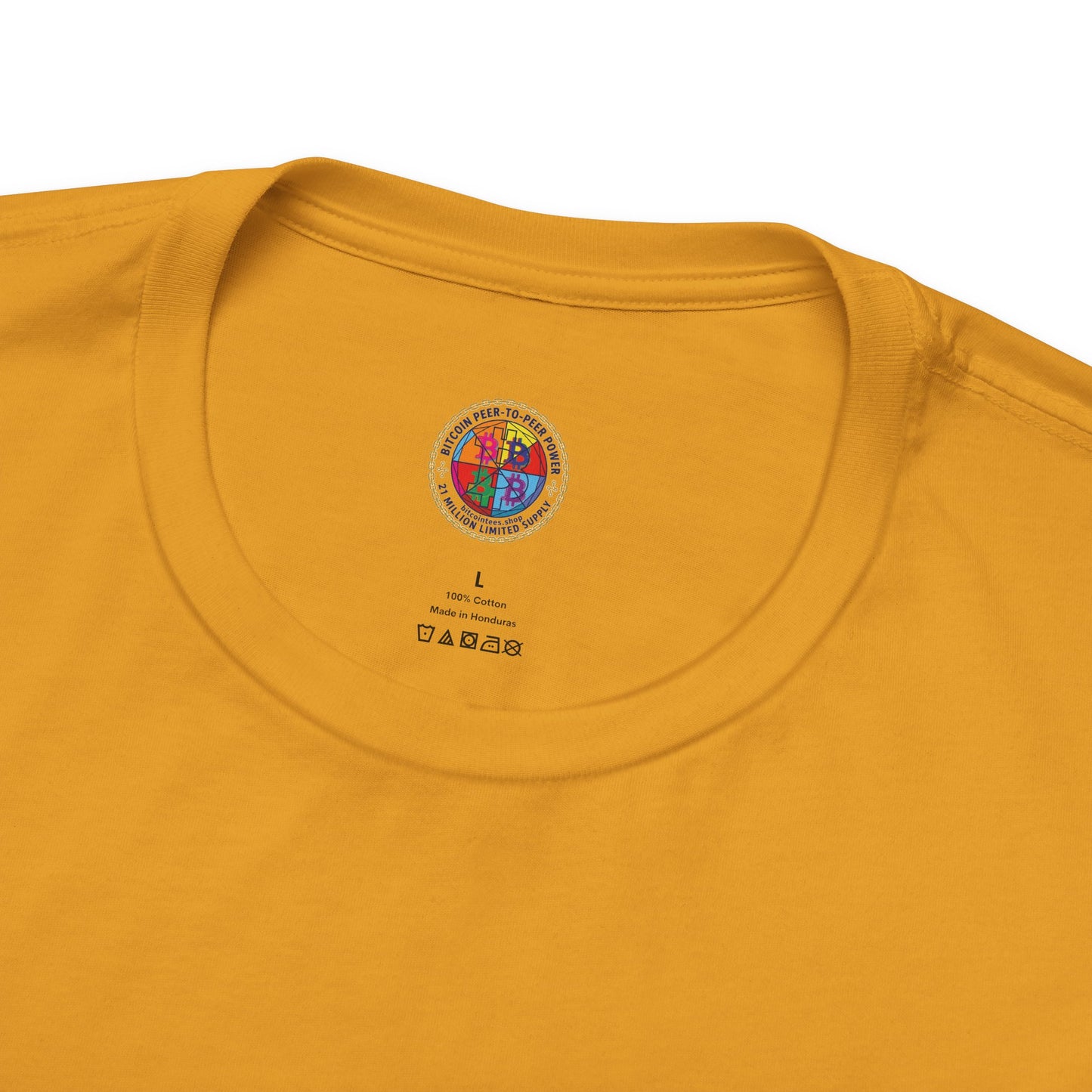 Bitcoin Growth Cartoon Tee — Crypto Stairs Illustration T-Shirt