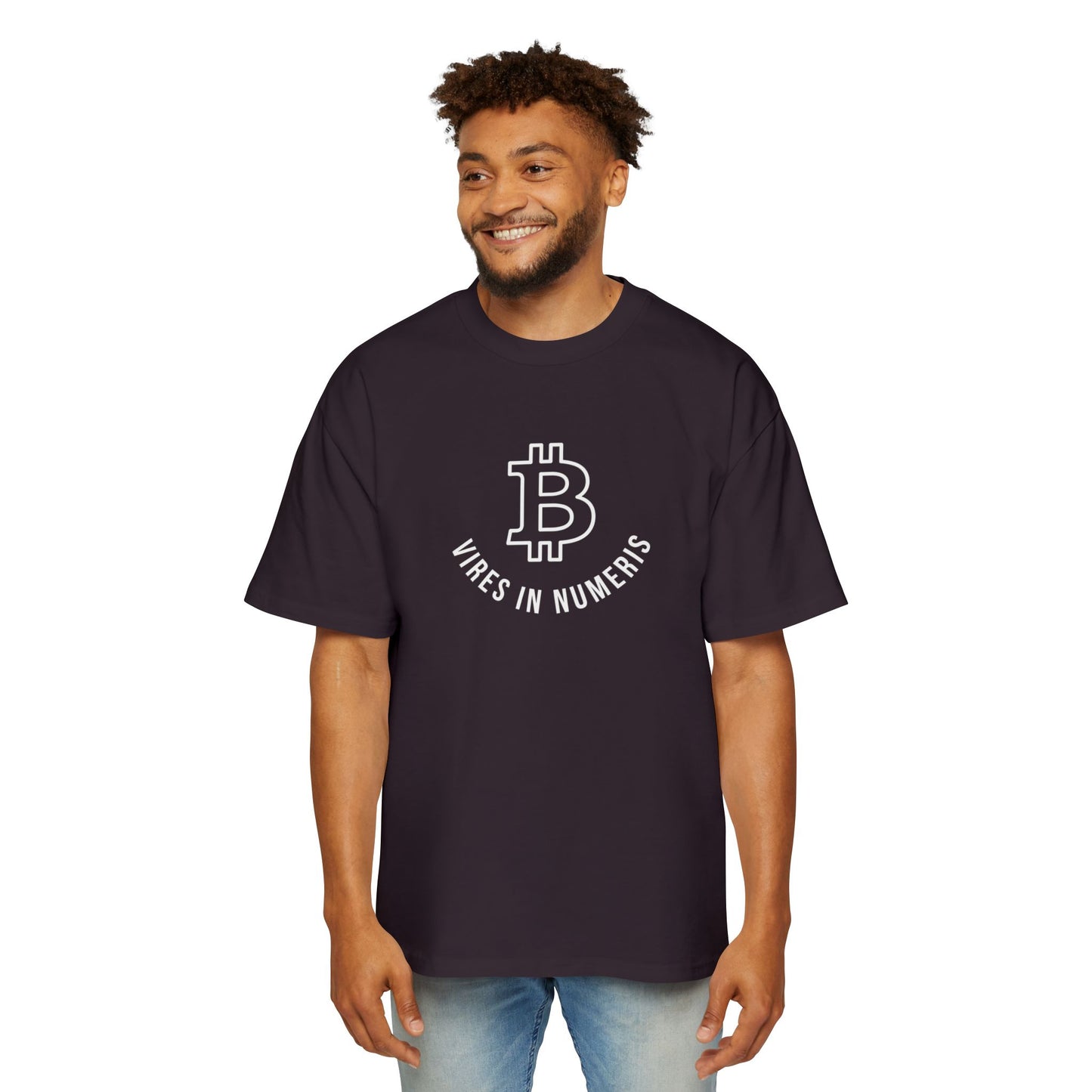 Bitcoin Maxis Tee — "Vires in Numeris" Code Graphic